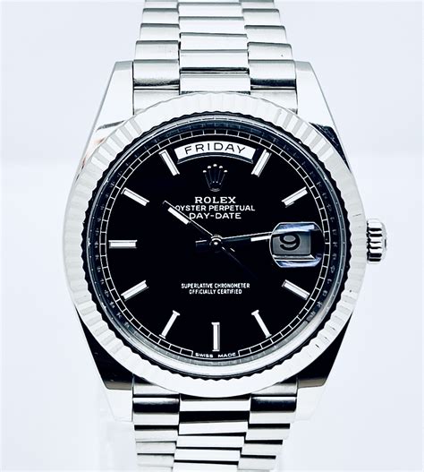 rolex zwarte plaat